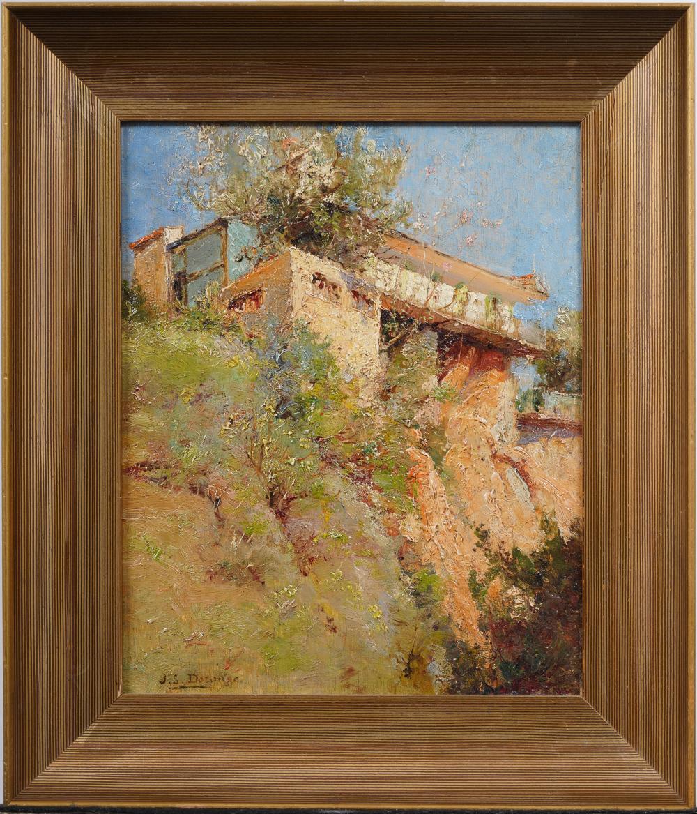 Lago di Como Impressionist painting reference with subject, medium, signature evidence, condition, provenance, and market context