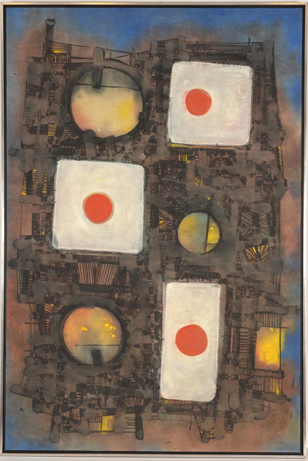 Tali Almog abstract painting reference with authorship, materials, condition, provenance, market context, and insurance needs