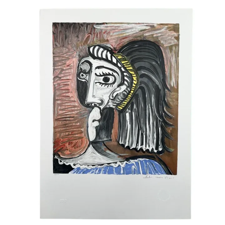Pablo Picasso limited edition print reference with edition details, signature type, paper, condition, provenance, and market evidence