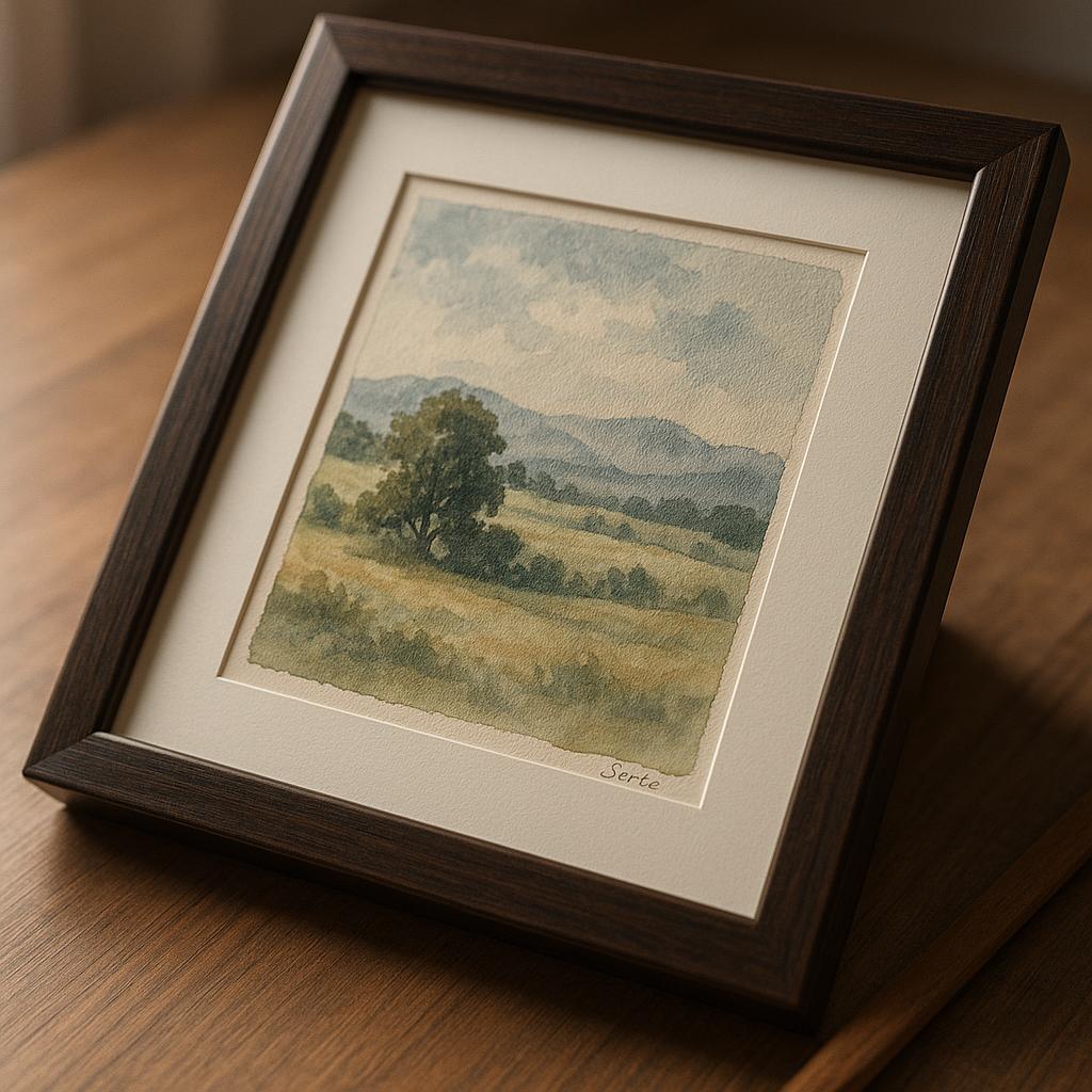 Charles Nicolas Sarka watercolor reference with signature evidence, paper, subject, condition, provenance, and market evidence