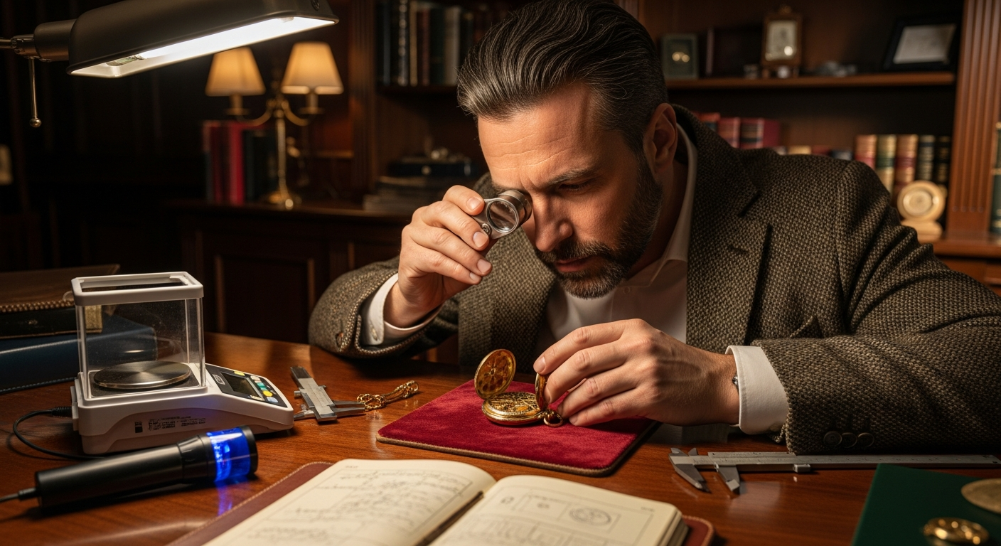 Antique appraisal system reference with item photos, specialist review, report scope, market evidence, privacy, fees, and intended use