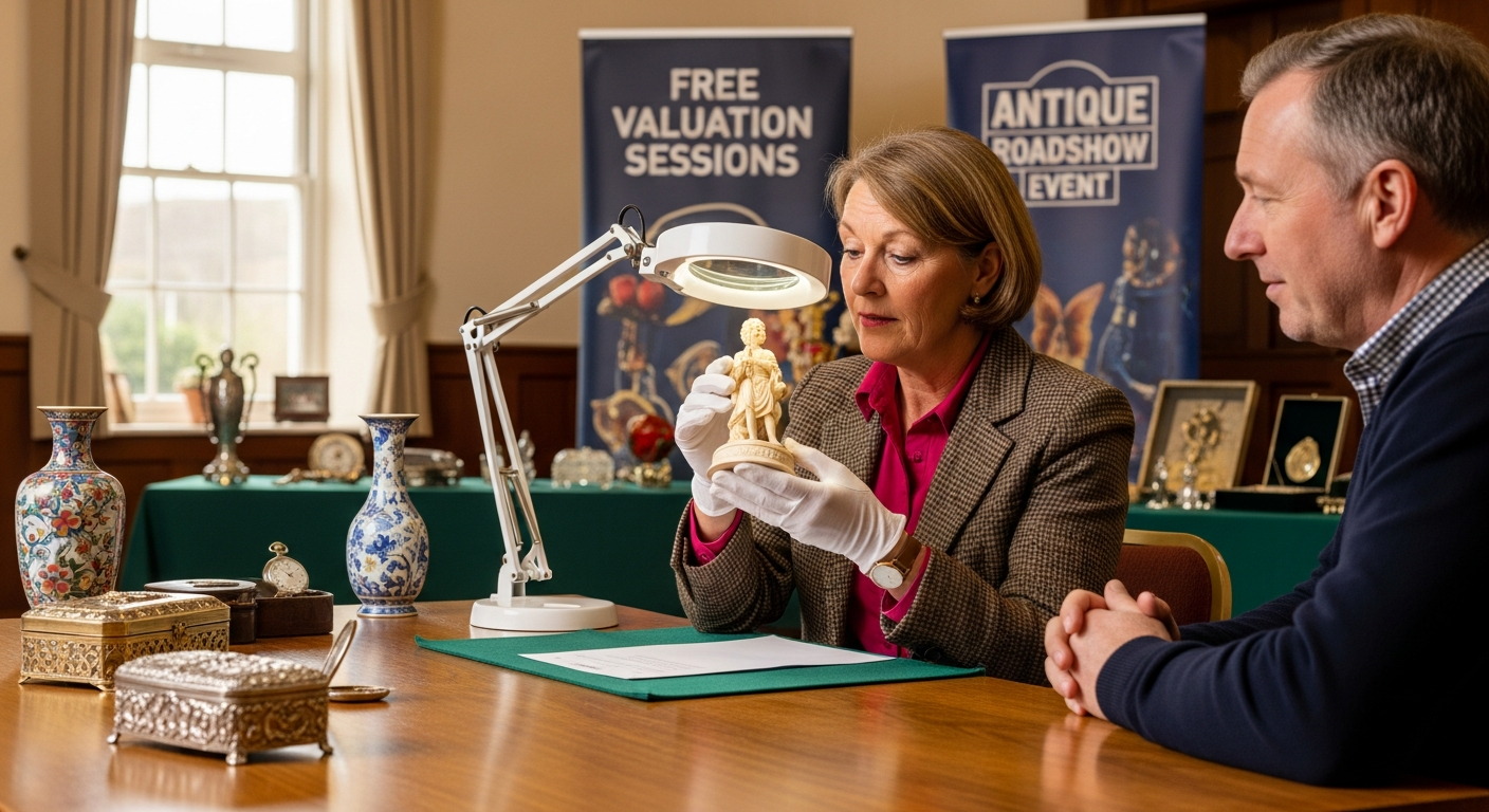 Free antique appraisals reference with photo requirements, report limits, appraiser credentials, market evidence, privacy, fees, and intended use