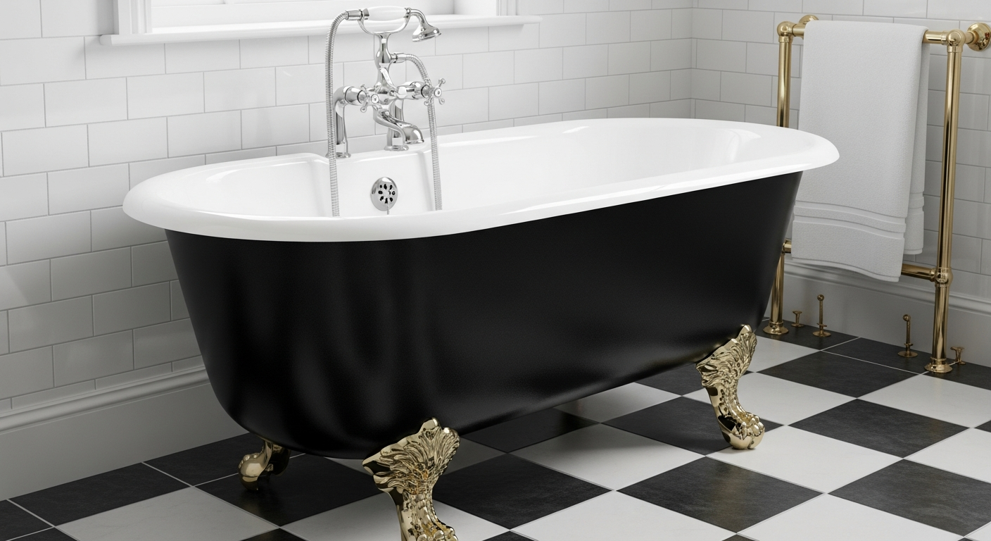 Antique clawfoot tub value reference with cast iron quality, feet, maker marks, enamel condition, restoration, and salvage demand