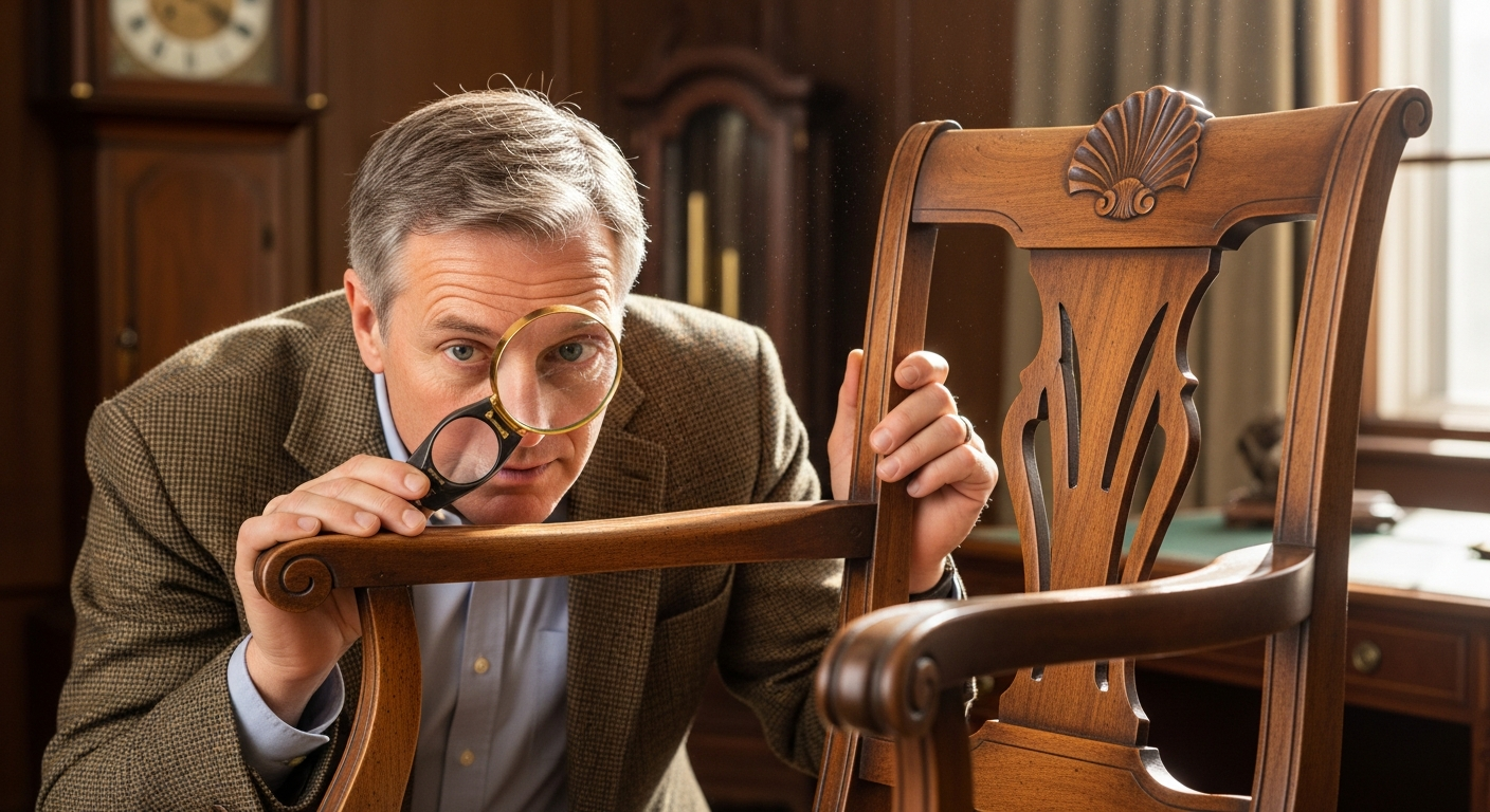 Antique furniture appraisers near me reference with specialty, report purpose, photos, measurements, provenance, cost questions, and documentation needs