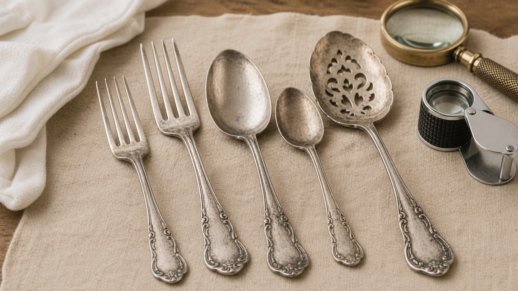 Antique Silverware Value Guide: Marks, Patterns and Condition