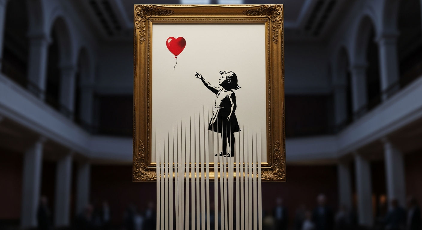 Banksy art value reference with Pest Control documentation, edition details, condition, provenance, format, market timing, and sale context