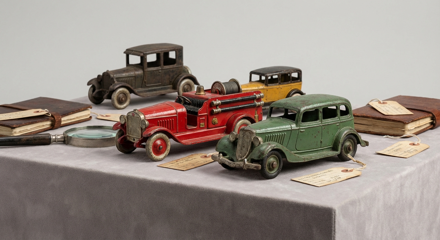 Collectors Paradise Uncovering The Hidden Gems And Value Of Antique Toy Cars