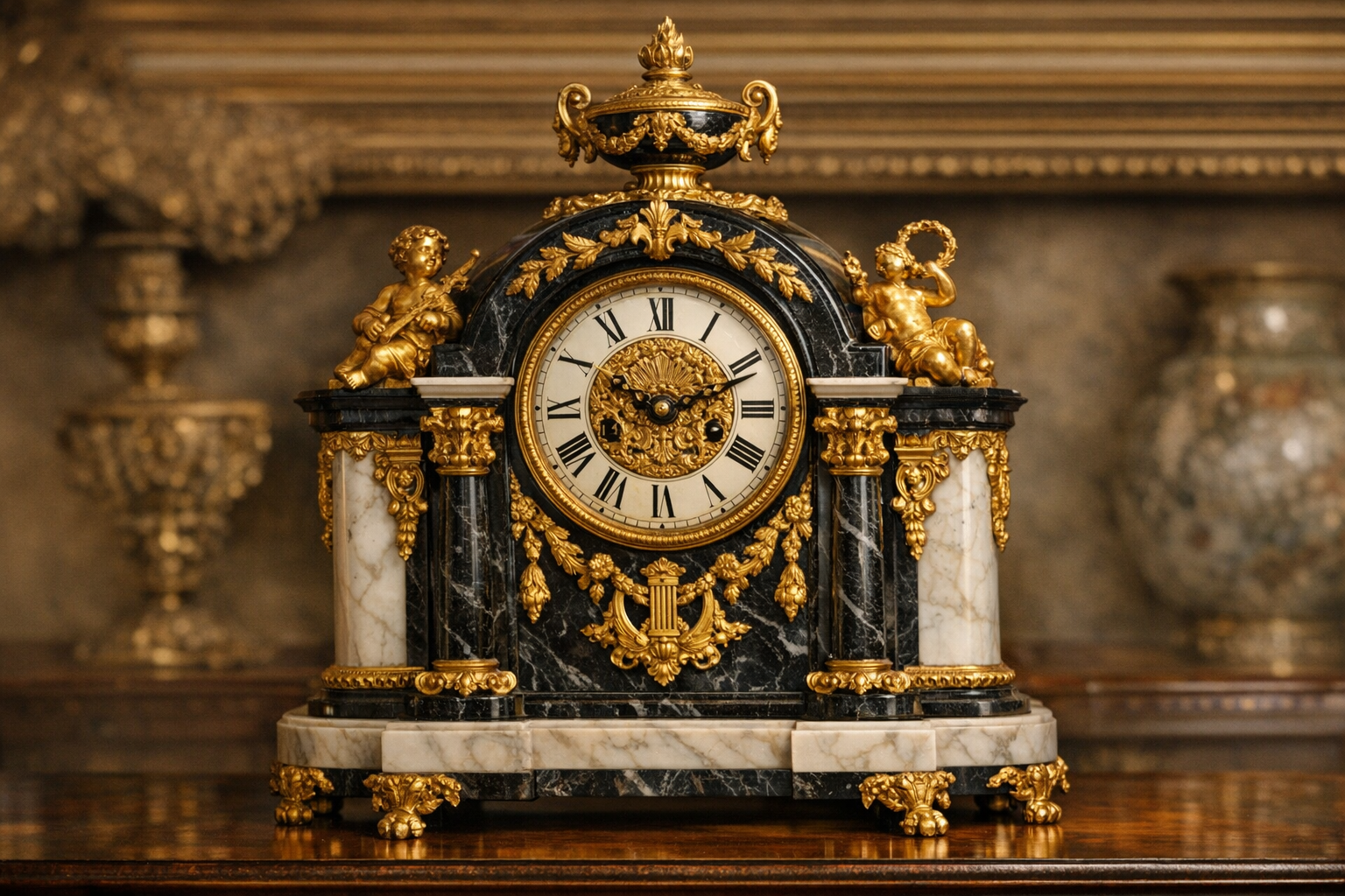 Antique mantel clock buying reference with case, dial, movement, maker marks, repairs, condition, completeness, and sale venue