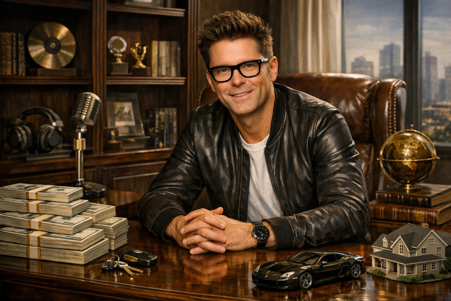 Bobby Bones context image for discussing radio, media work, books, touring, and memorabilia value signals