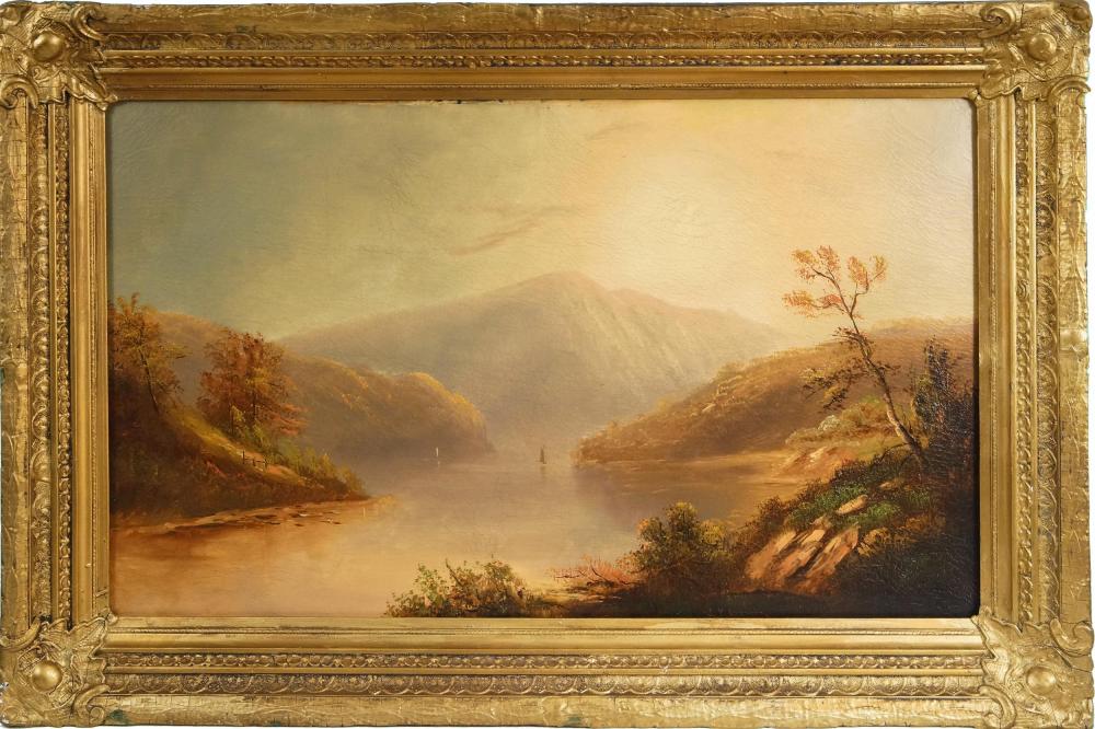 Auction comp thumbnail for Jasper Francis Cropsey (1823-1900) River Landscape (California Auctioneers, Lot 151)