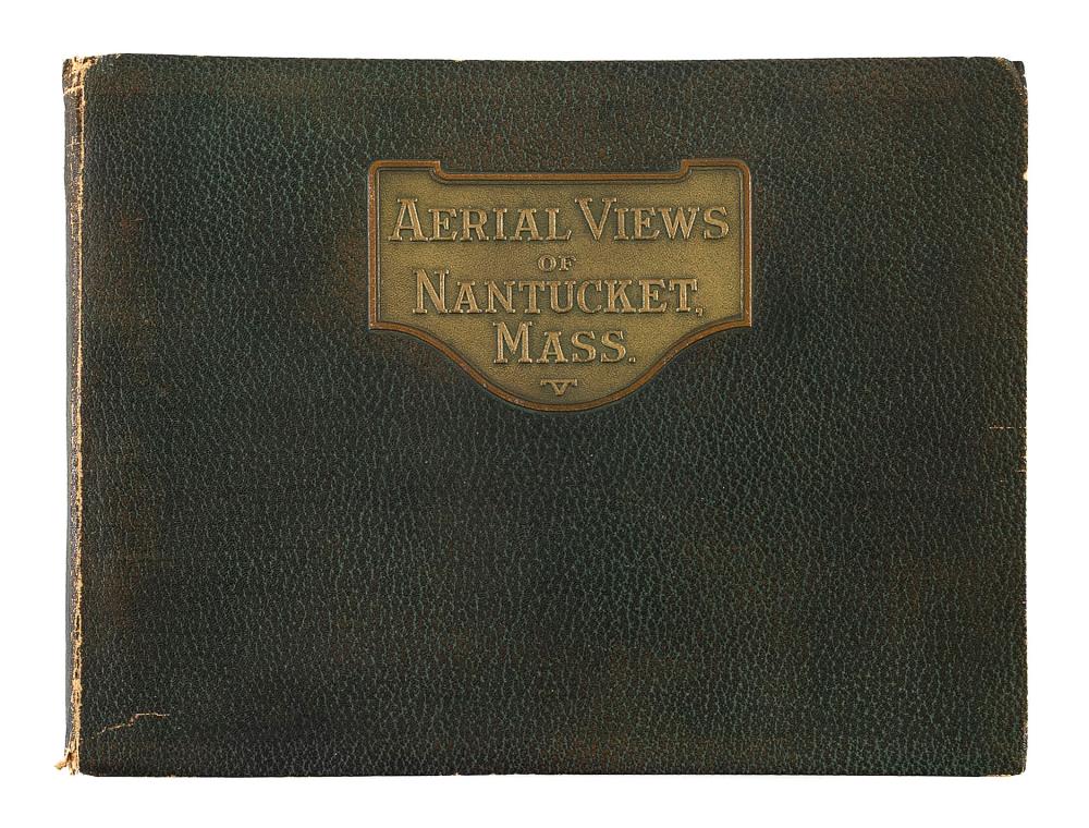 Auction comp thumbnail for BOOK "RARE AERIAL VIEWS OF NANTUCKET, MASS." Nantucket, 1926 6" x 8.5". (Eldred's, Lot 5161)
