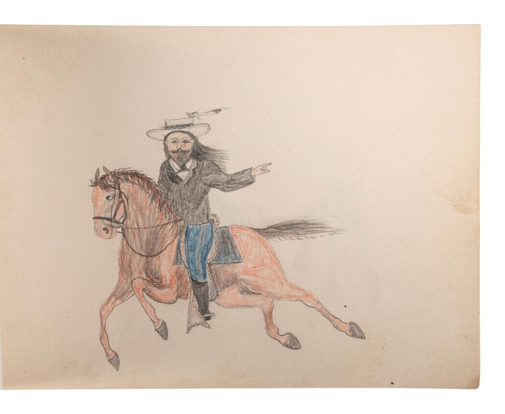 Auction comp thumbnail for Rosebud Agency Sketchbook, by "Jack" (Hindman, Lot 56)
