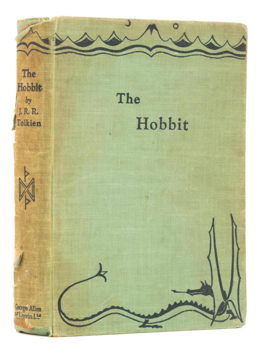 Auction comp photo: The Hobbit first edition first impression (example)