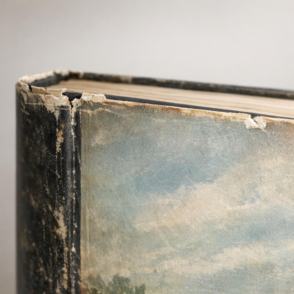 Dust jacket showing typical wear like small chips and rubbing