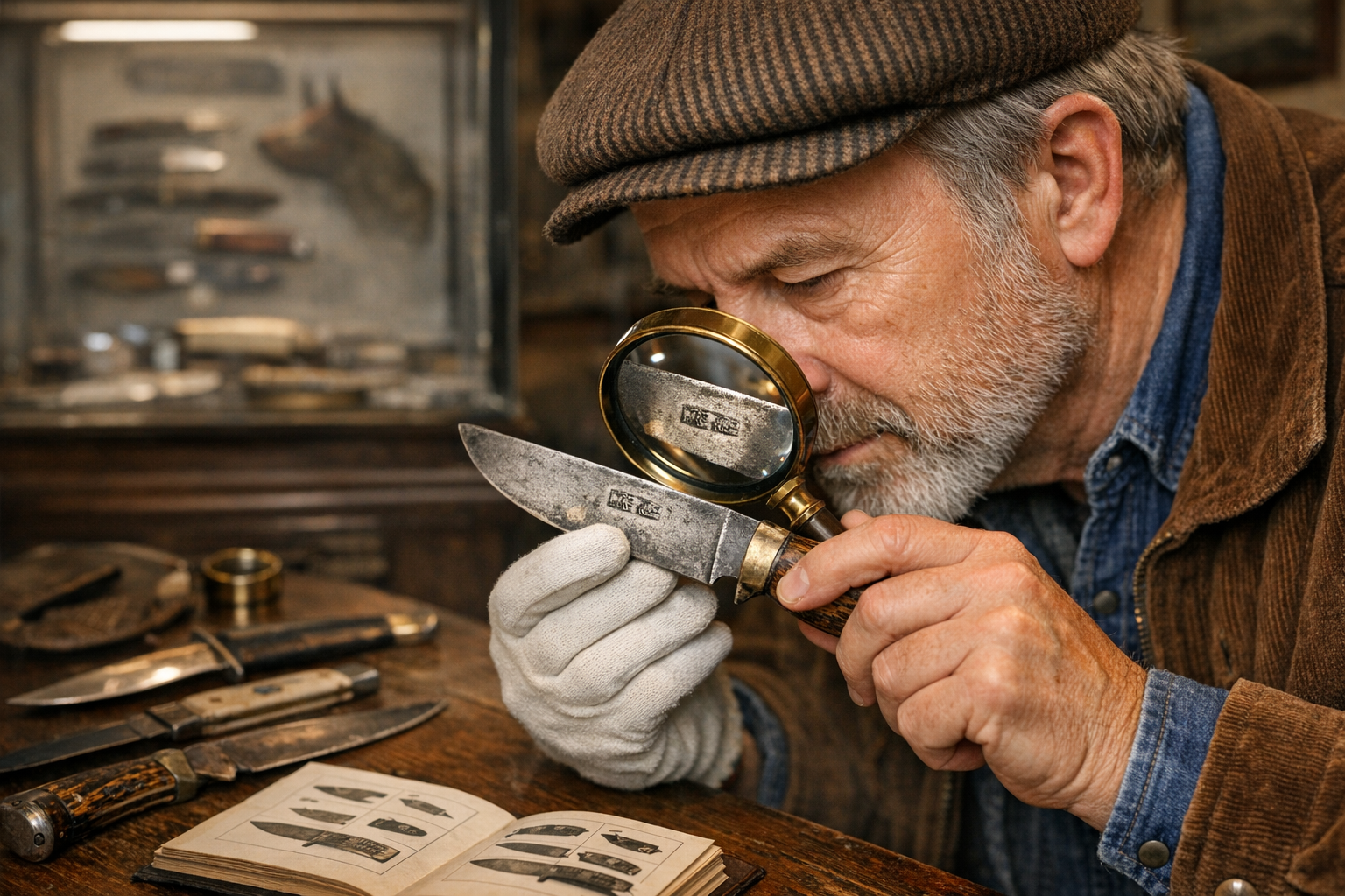 Antique Knife Maker's Marks: Tang Stamps, Symbols and Dating Clues ...