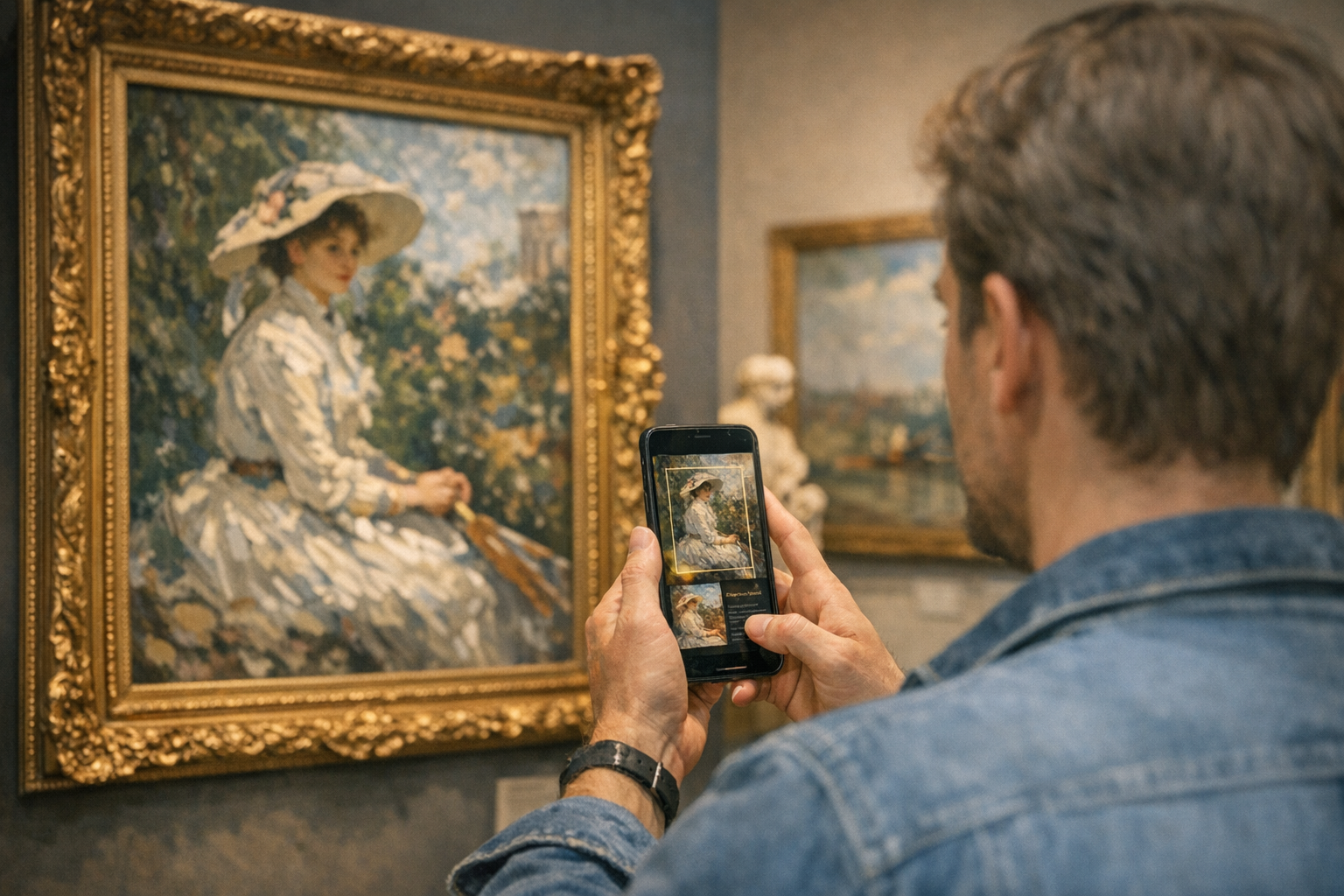 Identifying art by picture with a smartphone, signature photo, reverse image search, artwork details, and appraisal review