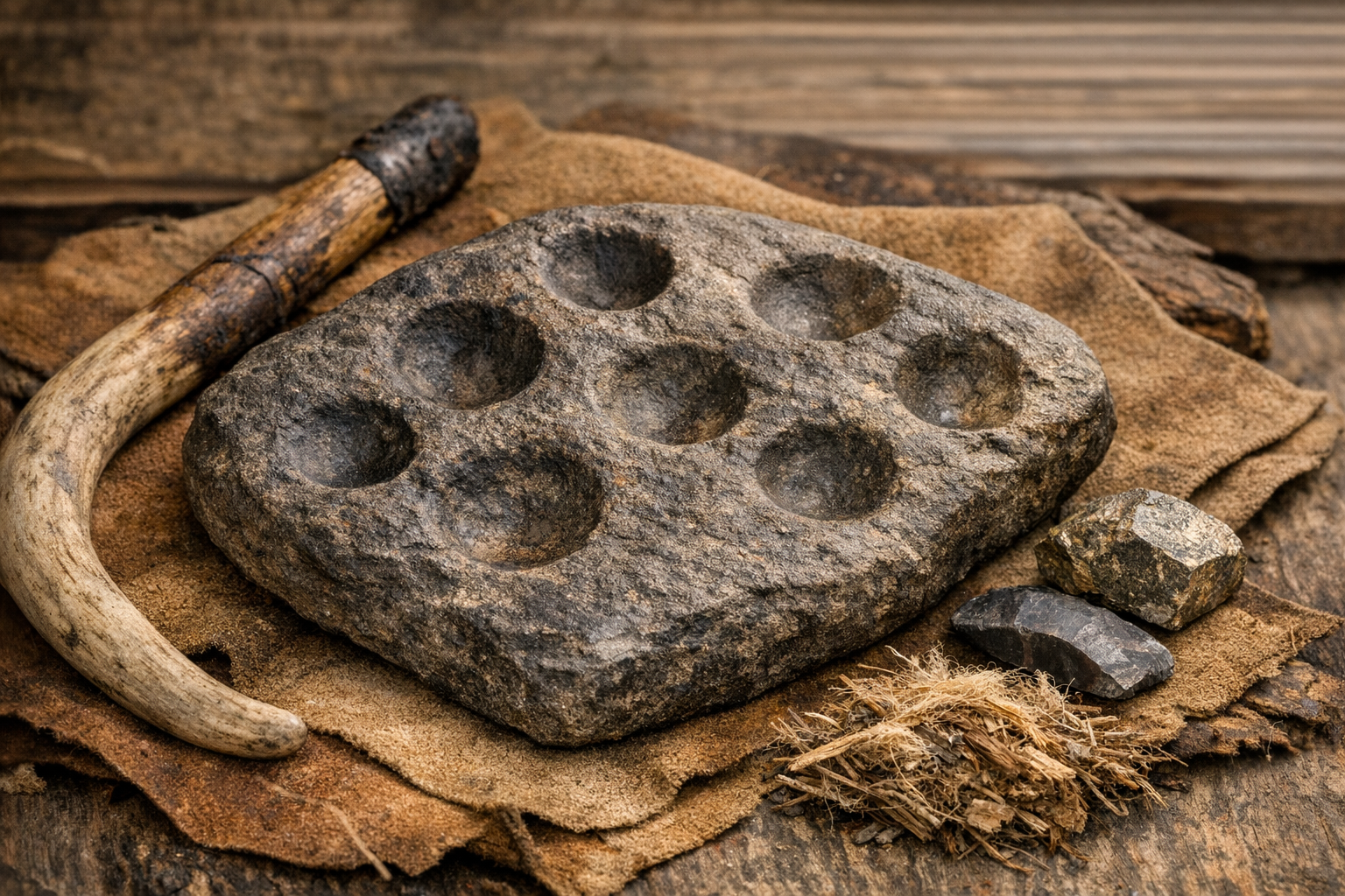 Indian fire starter rock value review with material, form, depressions, wear, tool marks, provenance, legality, and condition clues