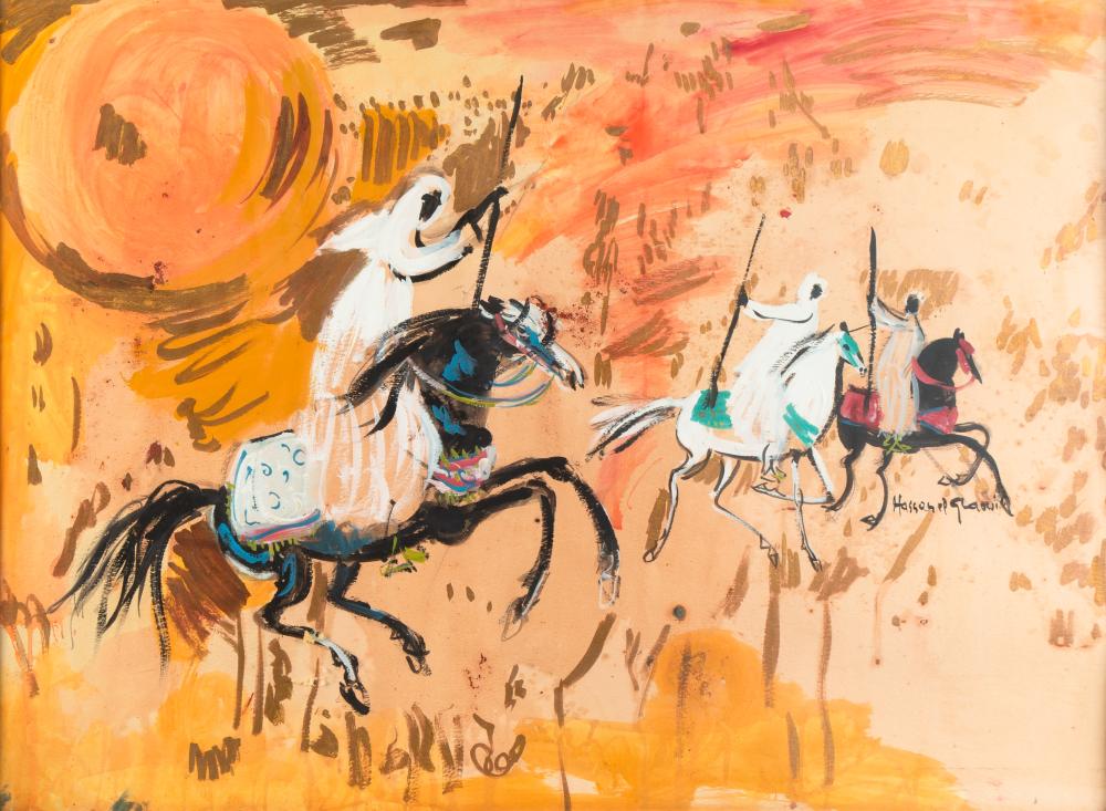 Auction lot image for Hassan El Glaoui artwork