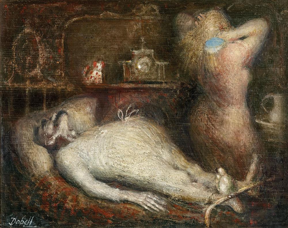 Auction lot image for William Dobell, The Dead Landlord