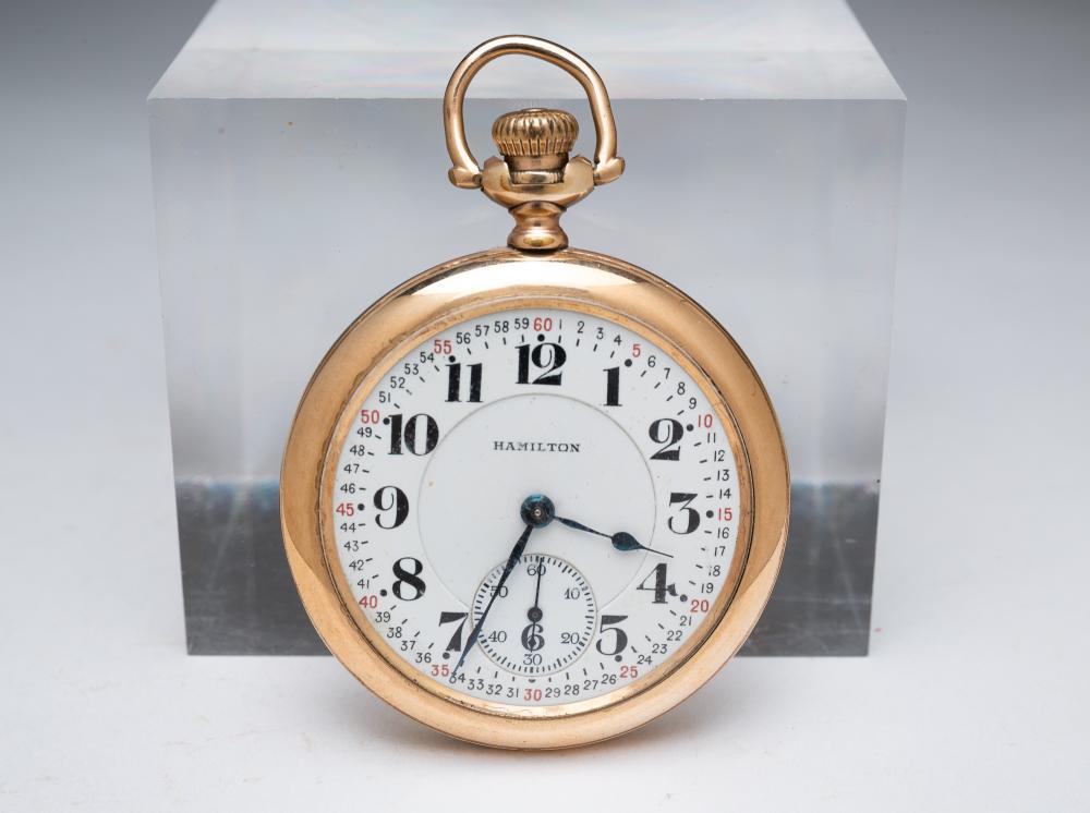 Market example: Hamilton railroad pocket watch