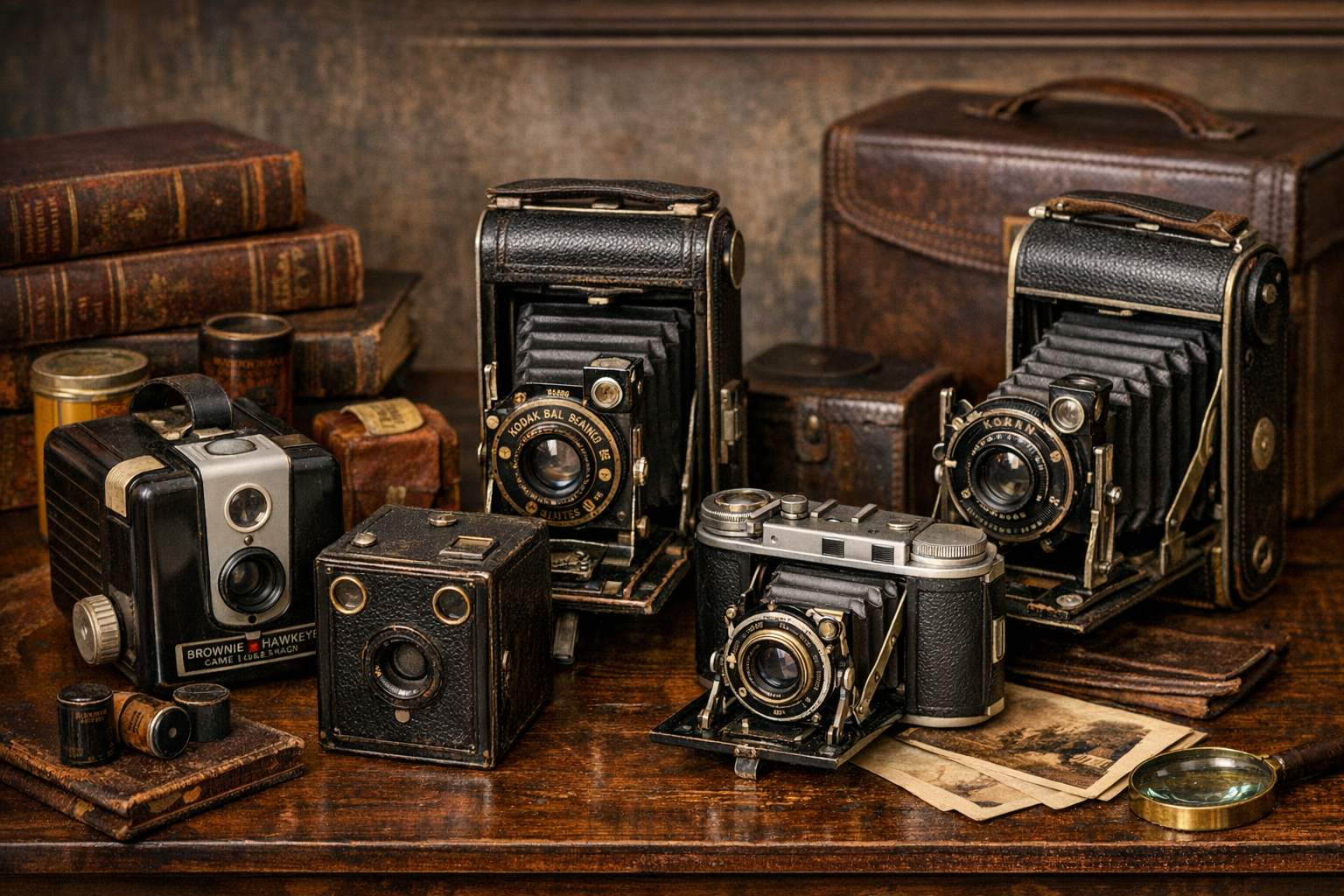 Vintage Kodak camera appraisal context