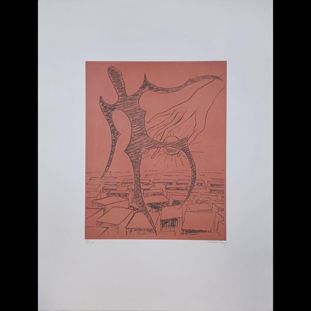 Auction lot photo: Man Ray Rebus II lithograph at RB Fine Arts