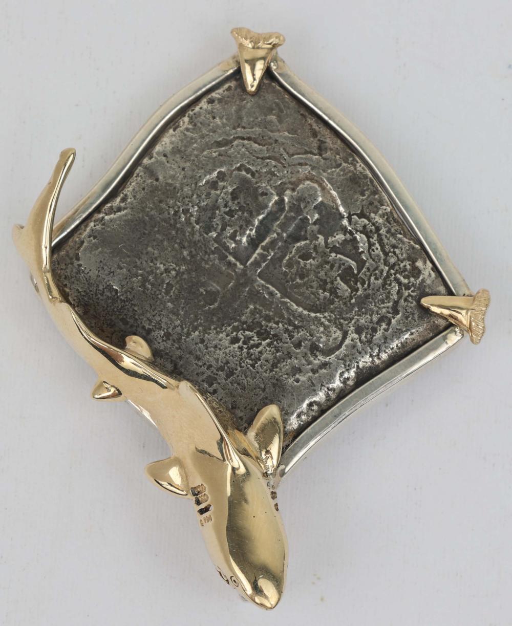 Coin pendant appraisal context for a Maria Theresa Thaler silver pendant