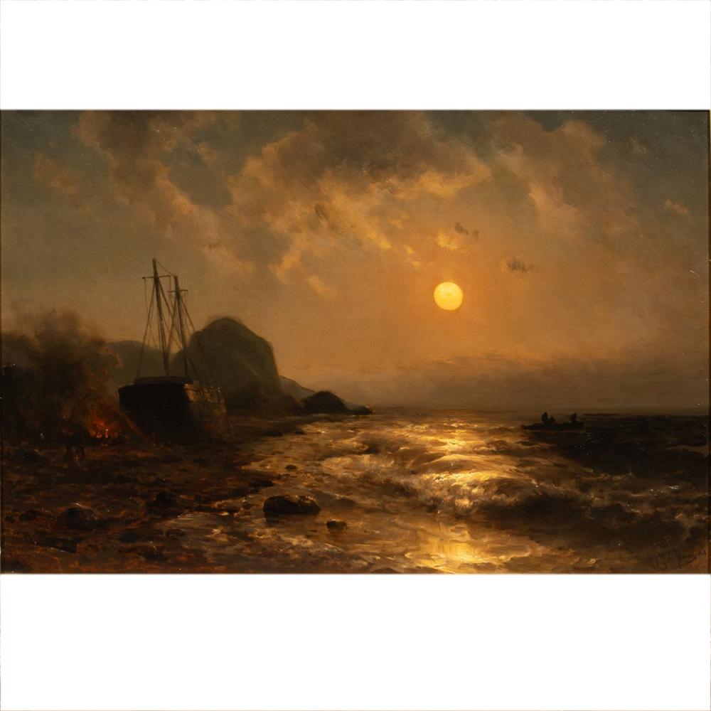Painting appraisal context for a Marismeno original painting