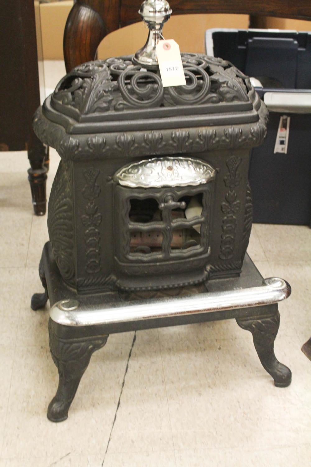 Auction comp thumbnail for CAST IRON STOVE, STAR NO.9, SHERMAN S. JEWITT & CO (O'Gallerie, Lot 1572)