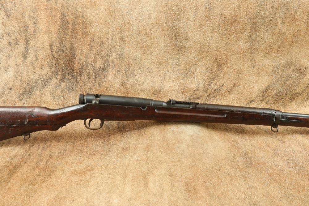 Auction comp thumbnail for WWII Era Kokura Arsenal Type 38 Arisaka 6.5x50mmSR 31.5" Bolt Action Rifle MFD 1935 - 1945 C&R (Lock Stock & Barrel Auctions, Lot 198)