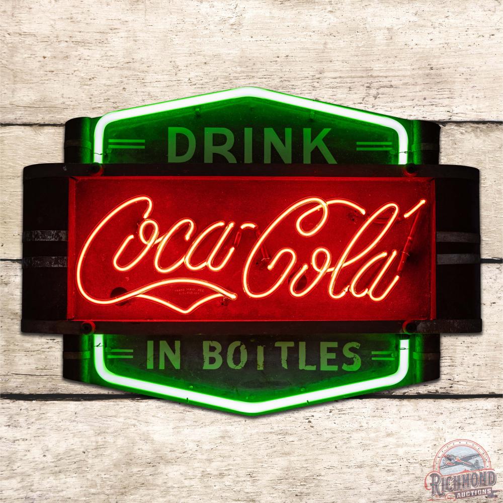 Auction comp thumbnail for Drink Coca-Cola in Bottles Art Deco Neon Sign (Richmond Auctions, Lot 142)