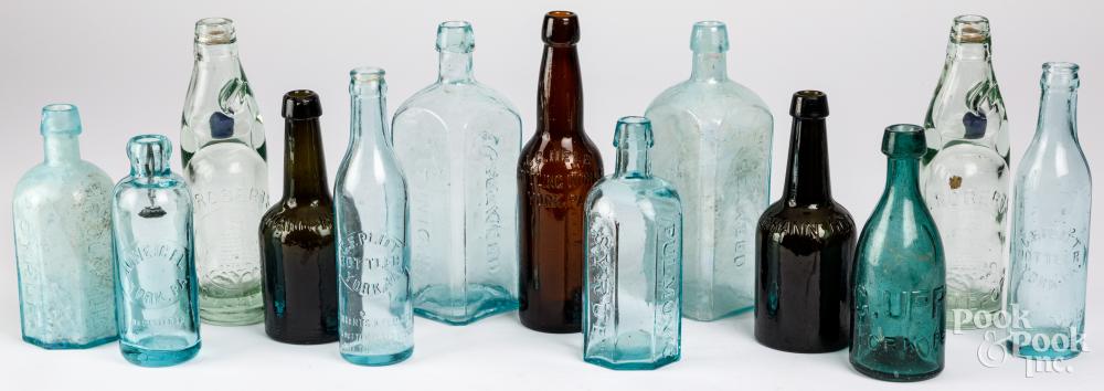 Auction comp thumbnail for Beer and soda bottles (Pook & Pook Inc., Lot 8036)