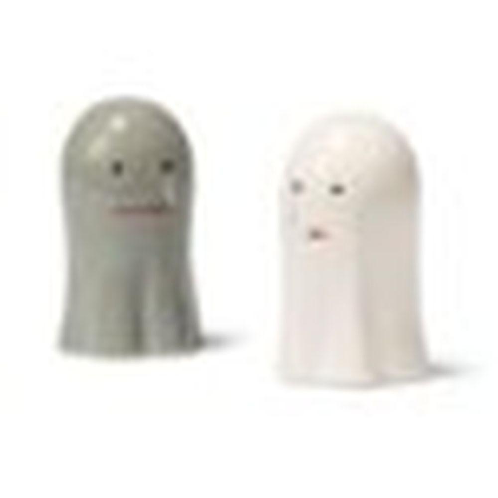 Auction comp thumbnail for MARCEL DZAMA (B. 1974) Sad Ghost Salt and Pepper Shakers glazed porcelain s (Christie's, Lot 70)