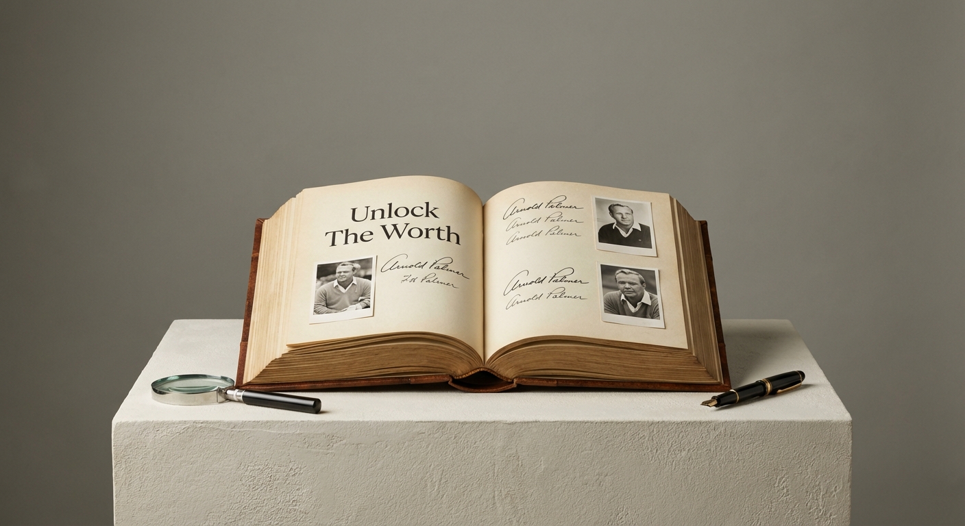 Unlock The Worth A Comprehensive Guide To Arnold Palmers Autograph Value