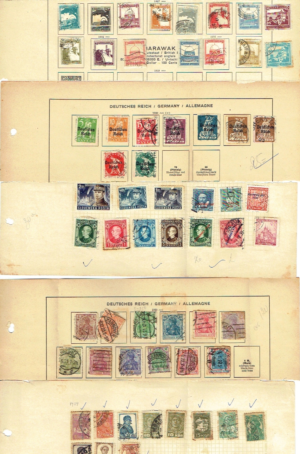 Reference image for old US stamp value including issue, denomination, watermark, perforations, gum, cancel, centering, faults, album context, photos, and provenance