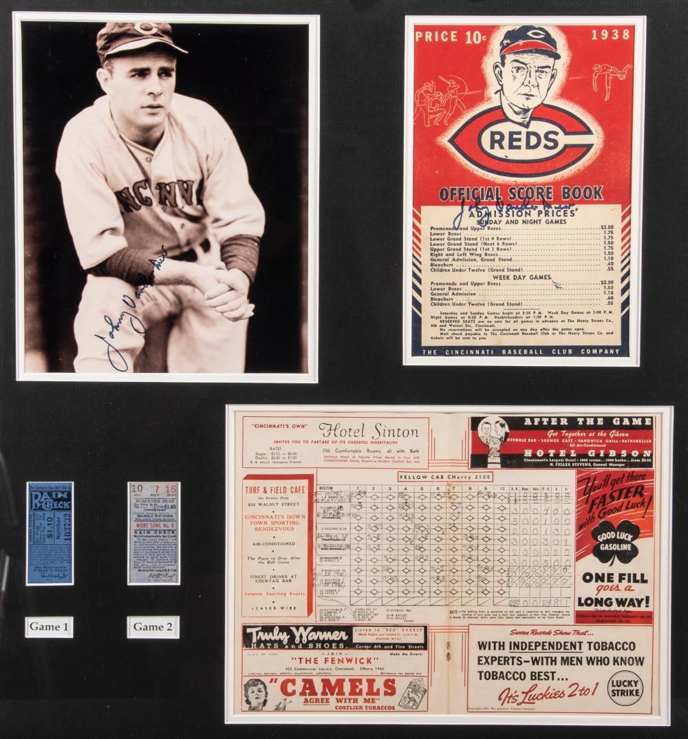 Reference image for old ticket stub value including event, date, venue, seat, performer or team, scarcity, printing, condition, photos, and provenance