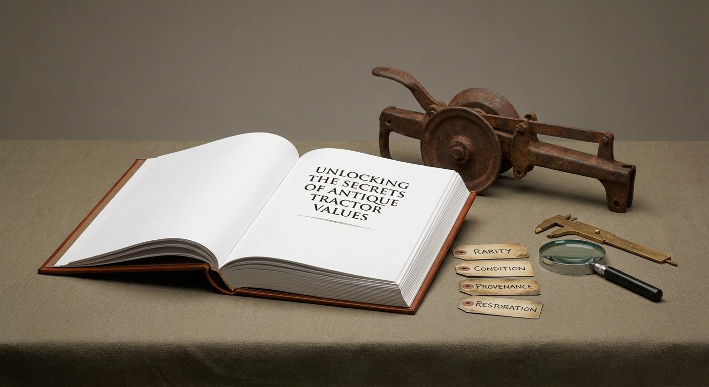 Unlocking The Secrets Of Antique Tractor Values A Collectors Guide To Vintage Gems