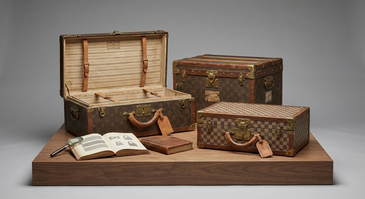 Unlocking The Worth Discover The Vintage Charm And Value Of Antique Louis Vuitton Trunks
