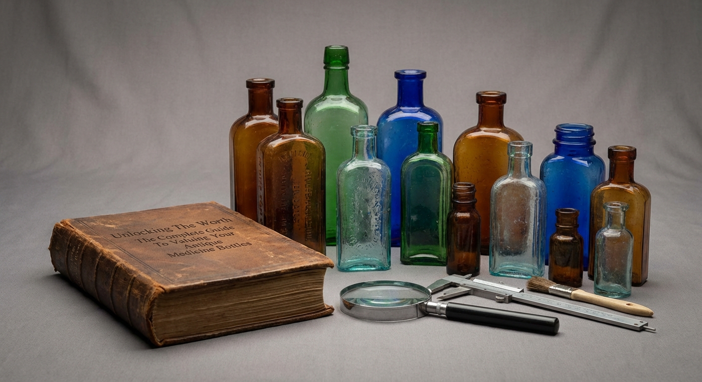 Unlocking The Worth The Complete Guide To Valuing Your Antique Medicine Bottles