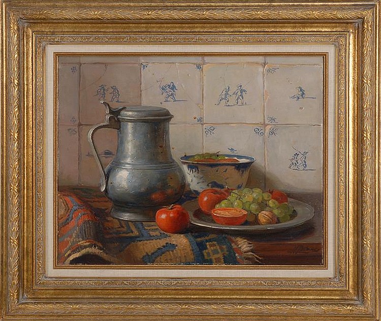 Eldred's unknown artist 20th-century oil painting comp