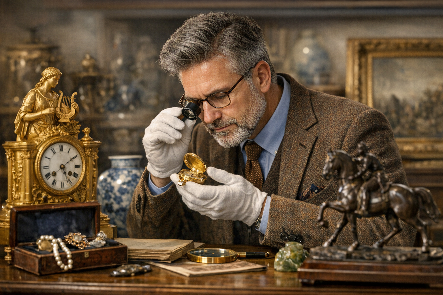 Free antique valuation reference with marks, materials, condition, photos, local resources, online tools, and appraisal options