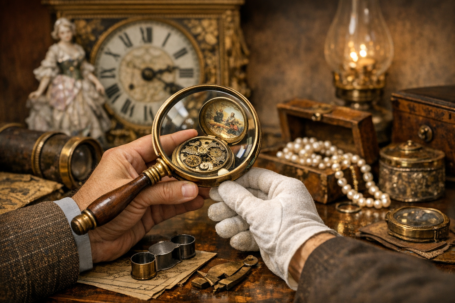 Value of an antique reference with maker marks, materials, age clues, condition, dimensions, provenance notes, photos, and value purpose