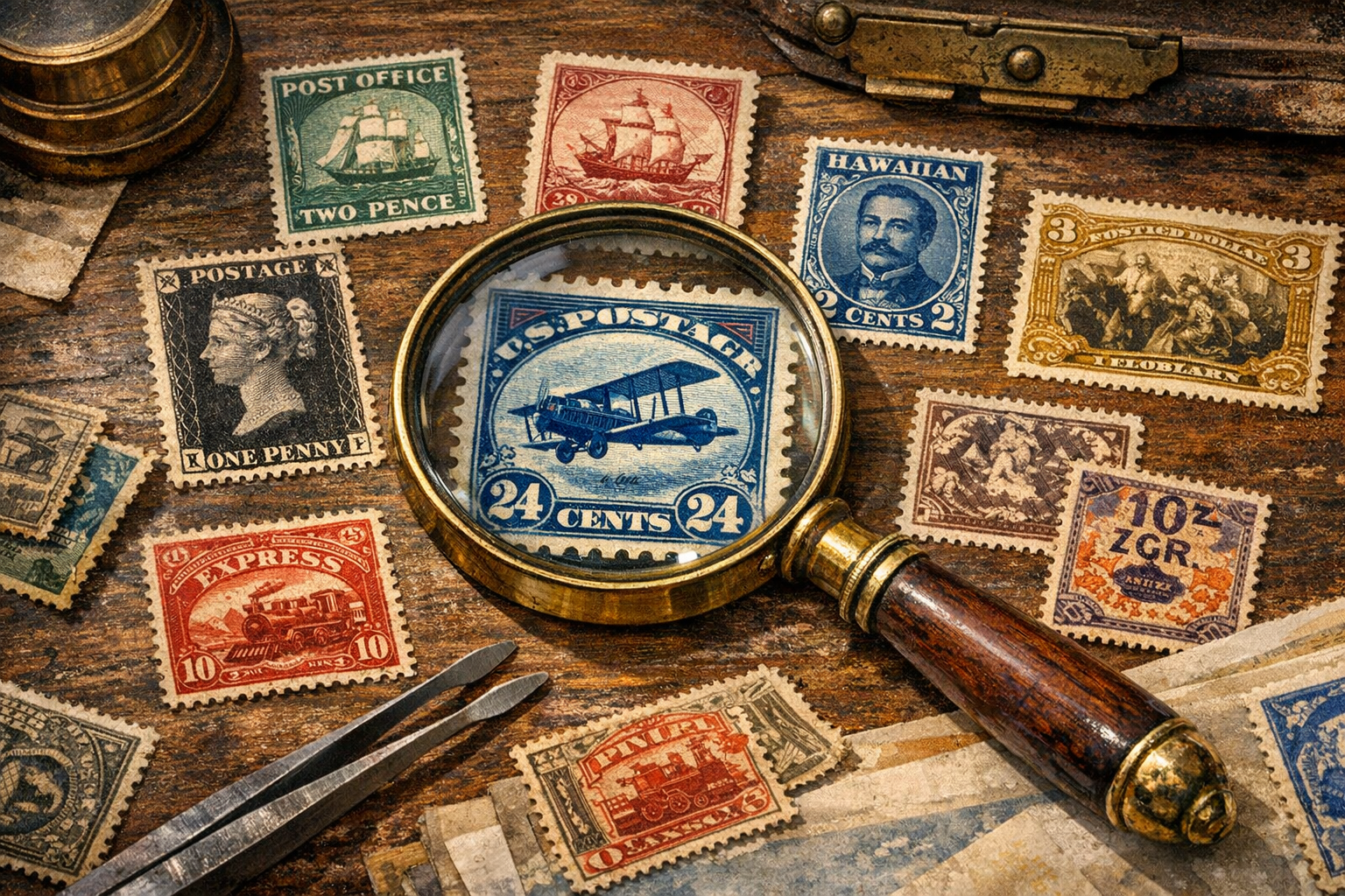 Valuable old stamps reference with country, issue, gum, watermark, cancellation, rarity signals, photos, and condition