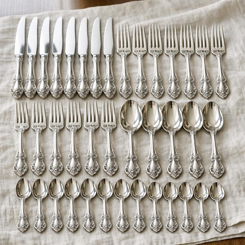 Supporting editorial image for how to identify flatware makers